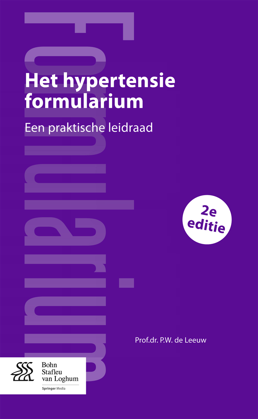 Het hypertensie Formularium - P.W. de Leeuw - E-Book