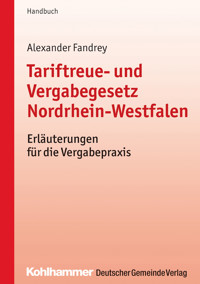 Tariftreue- und Vergabegesetz Nordrhein-Westfalen - Alexander Fandrey - E-Book