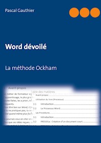 Word dévoilé - Pascal Gauthier - E-Book