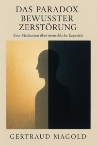Das Paradox bewusster Zerstörung: Eine Meditation über menschliche Kapazität - Gertraud Magold - E-Book