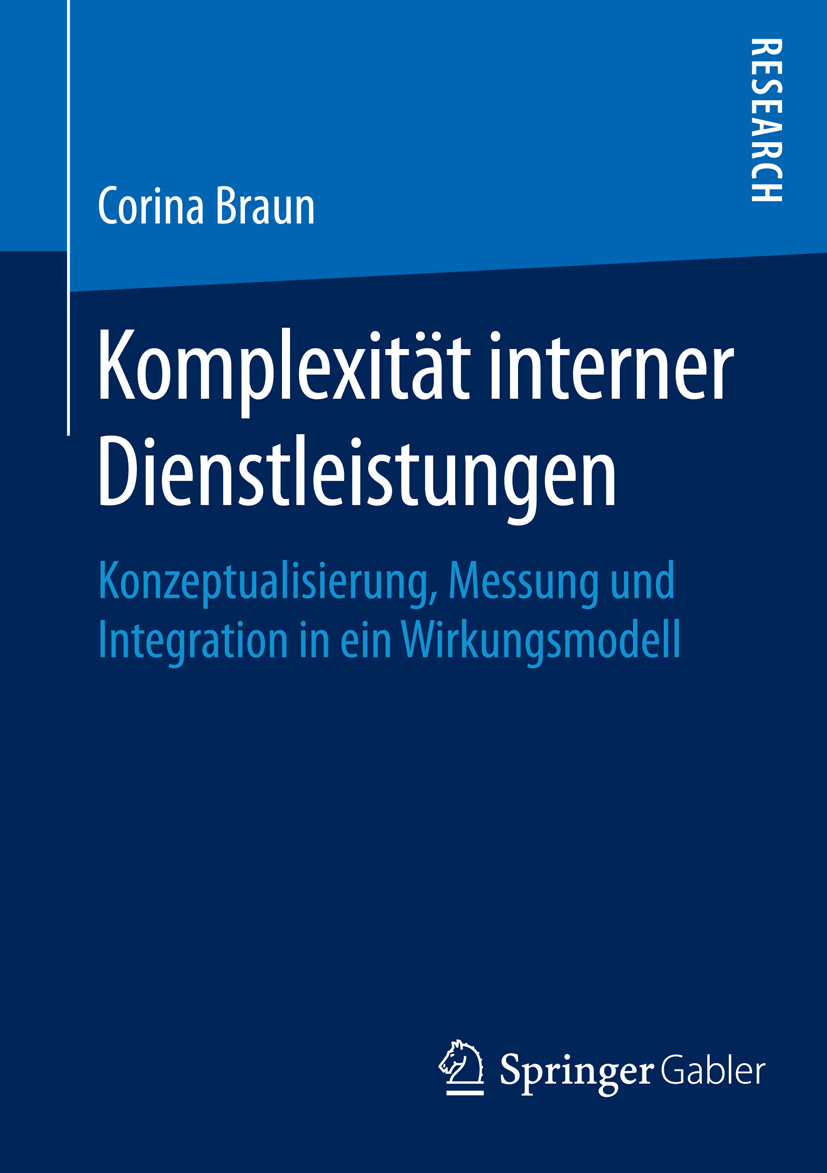 Komplexität interner Dienstleistungen - Corina Braun - E-Book