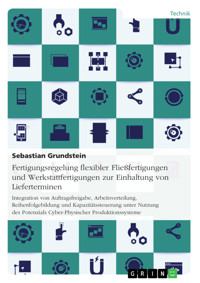 Fertigungsregelung flexibler Fließfertigungen und Werkstattfertigungen zur Einhaltung von Lieferterminen - Sebastian Grundstein - E-Book