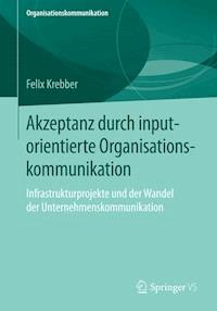 Akzeptanz durch inputorientierte Organisationskommunikation - Felix Krebber - E-Book