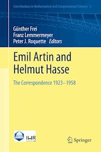 Emil Artin and Helmut Hasse -  - E-Book