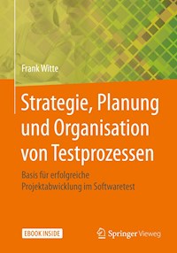 Strategie, Planung und Organisation von Testprozessen - Frank Witte - E-Book