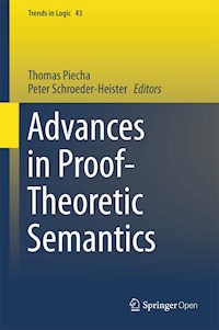 Advances in Proof-Theoretic Semantics -  - kostenlos E-Book