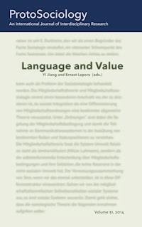 Language and Value - Yi Jiang - E-Book