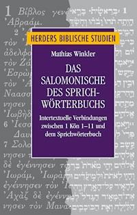 Das Salomonische des Sprichwörterbuchs - Mathias Winkler - E-Book