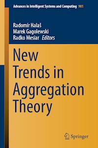 New Trends in Aggregation Theory -  - E-Book