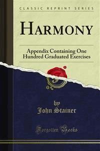 Harmony - John Stainer - E-Book