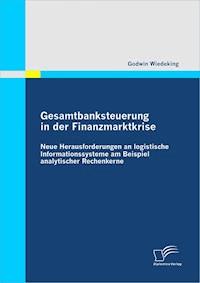 Gesamtbanksteuerung in der Finanzmarktkrise: Neue Herausforderungen an logistische Informationssysteme am Beispiel analytischer Rechenkerne - Godwin Wiedeking - E-Book