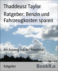 Ratgeber: Benzin und Fahrzeugkosten sparen - Thaddeusz Taylor - E-Book