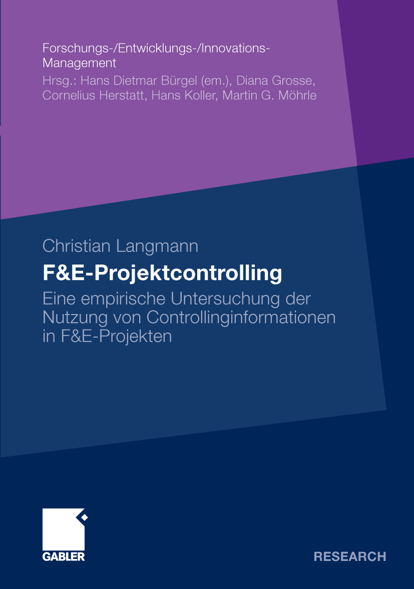 F&E-Projektcontrolling - Christian Langmann - E-Book