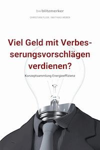bwlBlitzmerker: Viel Geld mit Verbesserungsvorschlägen verdienen? Konzeptsammlung Energieeffizienz - Christian Flick - E-Book