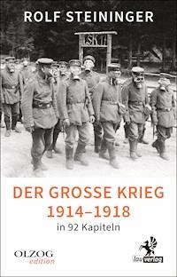 Der Große Krieg 1914-1918 in 92 Kapiteln - Rolf Steininger - E-Book
