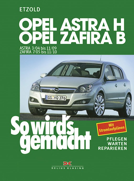 Opel Schlüssel Batterie wechseln Astra H / Zafira B / Vectra C 