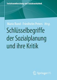 Schlüsselbegriffe der Sozialplanung und ihre Kritik -  - E-Book