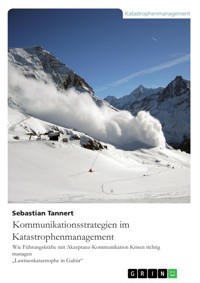 Kommunikationsstrategien im Katastrophenmanagement. Wie Führungskräfte mit Akzeptanz-Kommunikation Krisen richtig managen - Sebastian Tannert - E-Book