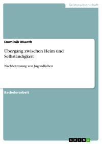Übergang zwischen Heim und Selbständigkeit - Dominik Muoth - E-Book