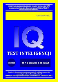 Test inteligencji IQ - Aleksander Dydel - E-Book