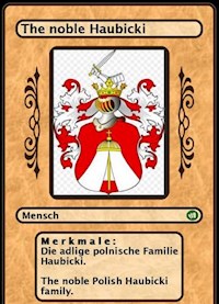 The noble Polish Haubicki family. Die adlige polnische Familie Haubicki. - Werner Zurek - E-Book