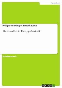 Abdalmalik ein Umayyadenkalif - Philipp-Henning v. Bruchhausen - E-Book