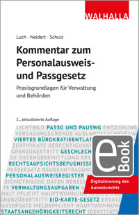 Kommentar zum Personalausweis- und Passgesetz - Anne Neidert - E-Book