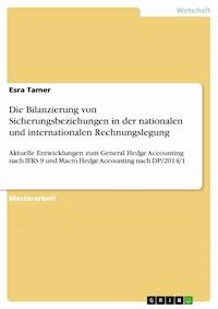 Die Bilanzierung von Sicherungsbeziehungen in der nationalen und internationalen Rechnungslegung - Esra Tamer - E-Book