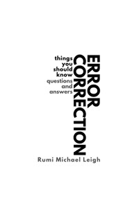 Error Correction - Rumi Michael Leigh - E-Book