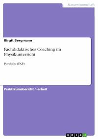 Fachdidaktisches Coaching im Physikunterricht - Birgit Bergmann - E-Book