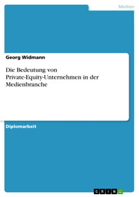 Die Bedeutung von Private-Equity-Unternehmen in der Medienbranche - Georg Widmann - E-Book