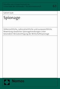 Spionage - Satish Sule - E-Book