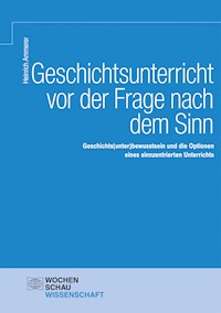 Geschichtsunterricht vor der Frage nach dem Sinn - Heinrich Ammerer - kostenlos E-Book