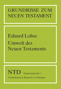 Umwelt des Neuen Testaments - Eduard Lohse - E-Book