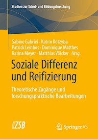 Soziale Differenz und Reifizierung -  - E-Book