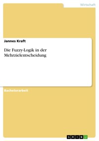 Die Fuzzy-Logik in der Mehrzielentscheidung - Jannes Kraft - E-Book