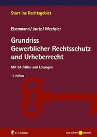 Grundriss Gewerblicher Rechtsschutz und Urheberrecht - Hartmut Eisenmann - E-Book