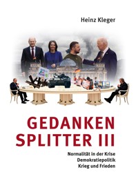 Gedankensplitter III - Heinz Kleger - E-Book