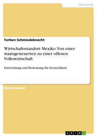 Wirtschaftsstandort Mexiko. Von einer staatsgesteuerten zu einer offenen Volkswirtschaft - Torben Schmiedeknecht - E-Book