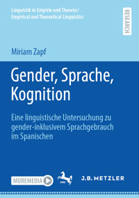 Gender, Sprache, Kognition - Miriam Zapf - E-Book