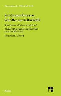 Schriften zur Kulturkritik - Jean-Jacques Rousseau - E-Book