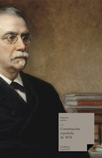 Constitución española de 1876 - Varios Autores - E-Book