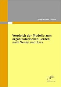 Vergleich der Modelle zum organisatorischen Lernen nach Senge und Zara - Jaime Miranda Zevallos - E-Book