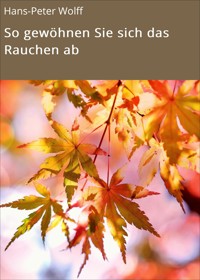 So gewöhnen Sie sich das Rauchen ab - Hans-Peter Wolff - E-Book