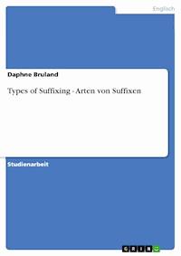 Types of Suffixing - Arten von Suffixen - Daphne Bruland - E-Book