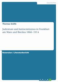 Judentum und Antisemitismus in Frankfurt am Main und Breslau 1866- 1914 - Thomas Gräfe - E-Book