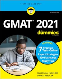 GMAT For Dummies 2021 - Lisa Zimmer Hatch - E-Book
