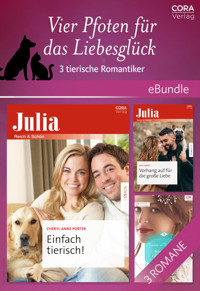 Vier Pfoten für das Liebesglück - 3 tierische Romantiker - Kate Hardy - E-Book