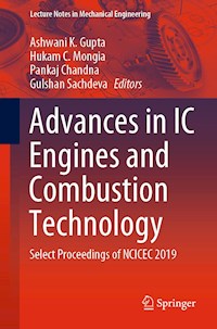 Advances in IC Engines and Combustion Technology -  - E-Book