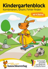 Kindergartenblock ab 4 Jahre - Kombinieren, rätseln, Fehler finden - Ulrike Maier - E-Book